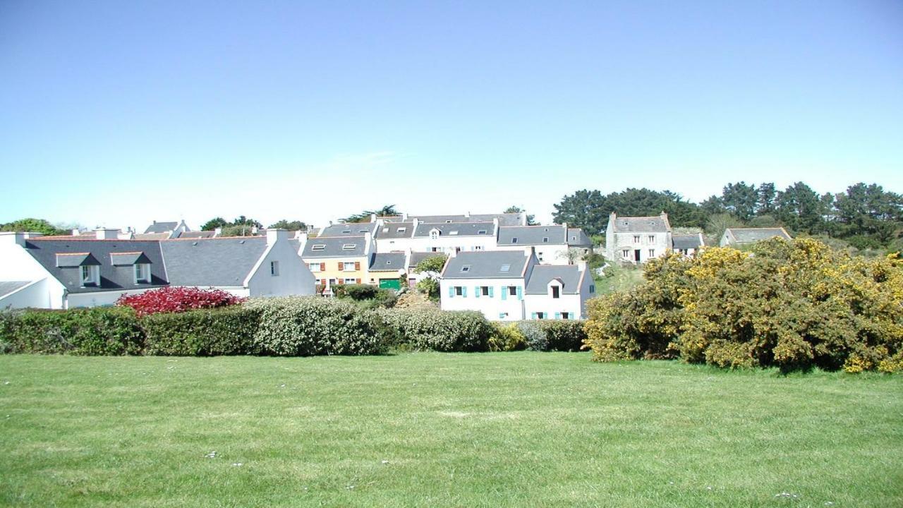 Maison avec vue sur mer dans Résidence Marie Galante Locmaria Exterior foto